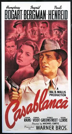 Bill Gold Gold Movie Poster, Casablanca Movie, Gold Movie, Old Movie Poster, Old Film Posters, Classic Films Posters, Old Movie Posters, Iconic Poster, Old Hollywood Movie