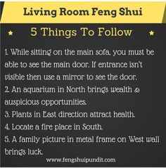 five things to follow in living room feng shui 5 things to follow while sitting on the main sofa you must be able to see