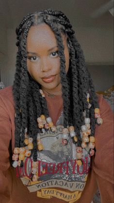 Marley Twist Hairstyles With Beads, Marley Box Braids, Protective Styles With Marley Hair, Jumbo Marley Twists Short, Box Braids With Marley Hair, Marley Twists Jumbo, Jumbo Bubble Braids, Marley Twist Hairstyles Over Locs, White And Brown Braids