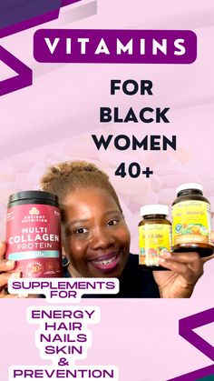 Vitamins for black women over 40 Proactive Vs Reactive, Be Proactive, Collagen Protein, Vitamins And Supplements, Ad Hoc, Travel Culture, Global Citizen, Forward Thinking