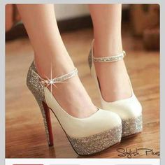 wedding shoes Shoe Gallery, Prom Shoes, Boots High, Gorgeous Shoes, Fabulous Shoes, If The Shoe Fits, Crazy Shoes, Shoe Fits, Shoe Obsession