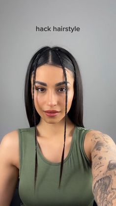 Rave Hair, Hair Stylies, Hot Hair Styles, Hairdo For Long Hair, Long Black Hair, Hair Stylist Life, Sleek Hairstyles, Short Hair Styles Easy, Easy Hairstyles For Long Hair