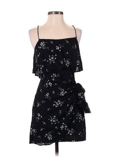 Lush Cocktail Dress Size: Small Black Dresses - used. 56% Cotton, 44% Rayon, Square, Floral, Short, Sleeveless | Lush Cocktail Dress: Black Floral Dresses - Used - Size Small Black Floral Dresses, Casual Dress Black, Cocktail Dress Black, Small Black Dress, Black Casual Dress, Black Dresses Casual, Floral Dresses, Floral Short, Black Dresses