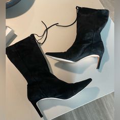 Pre Loved Excellent Condition Worn Twice Slouchy Suede Boots, Etienne Aigner Boots, Etienne Aigner, Suede Boots, Shoes Heels Boots, Shoes Women Heels, Heeled Boots, Shoes Heels, Women Shoes