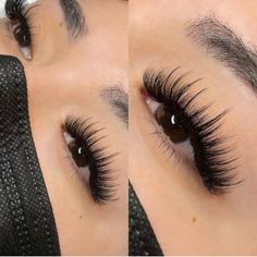 Eyelash Extensions Wetlook, Lashes Wispy Volume, Wispy Volume Lash Extensions, Wispy Volume