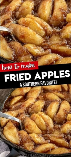 how to make fried apples in a southern favorite