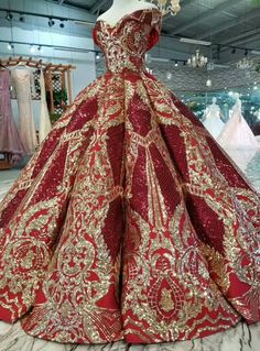 Vestido Charro, Red Ball Gowns, Off The Shoulder Wedding Dress, Prom Dresses Red, Haute Couture Wedding Dress, Shoulder Wedding Dress, Luxury Floor