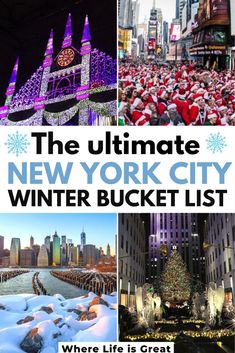 the ultimate new york city winter bucket list where life is great and what to do