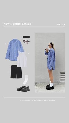 add you favorite loafers, a headband, shades and chunky white socks to complete the look Oversized Shirt Outfit, New Nordic, Chunky Loafers, White Socks, White Sock, Oversized Shirt, Favorite Jeans, Shirt Outfit, White Shirt