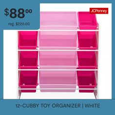 the cubby toy organizer is $ 8 98 reg $ 20 00 with free shipping