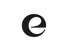 the letter e is made up of black dots