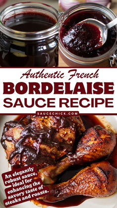 BORDELAISE SAUCE RECIPE Bordelaise Sauce Recipe, Recipe For Steak, French Cooking Recipes, Bordelaise Sauce, Steak Dinners, French Sauces, Gravy Sauce, Beef Tips, Sauce For Chicken