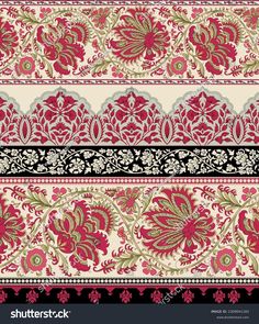 Lace Border, Border Design, 3d Objects, Stock Illustration, Floral Pattern, Every Day, Royalty Free Stock Photos, Royalty Free