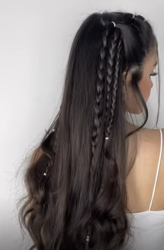 Hair Inspiration Long, Hairstyles For Layered Hair, Hairdos For Curly Hair, Peinados Fáciles Para Cabello Corto, Hair Stylist Life, Easy Hairstyles For Long Hair, Makati, Hairstyles For School