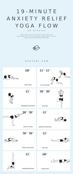 a poster with instructions on how to use the yoga mat for flexibility and flexibility, including exercises