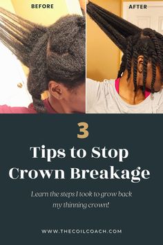 Fix Breakage Hair, Natural Hair Maintenance, Hair Growth Methods, 4c Hair Care, Healthy Natural Hair Growth, Natural Hair Transitioning, Natural Hair Growth Tips, Breaking Hair