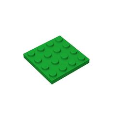 an image of a green lego block on a white background