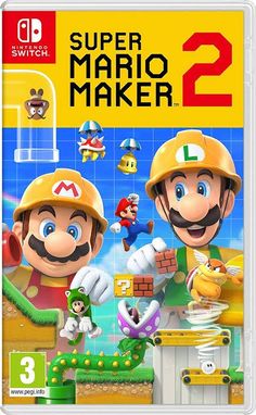 the nintendo wii game super mario maker 2