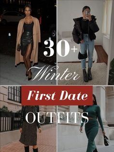 First Date Night Outfit, Date Night Outfit Dressy, Date Outfit Fall, Winter Night Outfit, Drinks Outfits, Movie Date Outfits, Winter Date Outfits, Date Night Outfit Classy