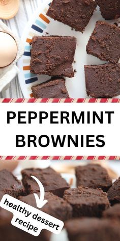 These peppermint paleo brownies are moist, fudgy, and delicious! This delicious Christmas brownie recipe is gluten-free and healthy for kids and adults alike. This sweet treat is perfect for holiday parties or your Christmas dessert table! Make your own today!