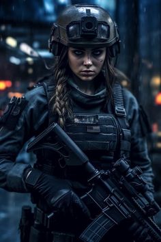 Female Special Forces Soldier, Woman Special Force, Female Soldiers Army Usa, Cod Female Oc, Army Women Soldiers, Female Soldiers Army, Female Swat, Swat Woman