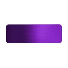 a purple metal plate on a white background