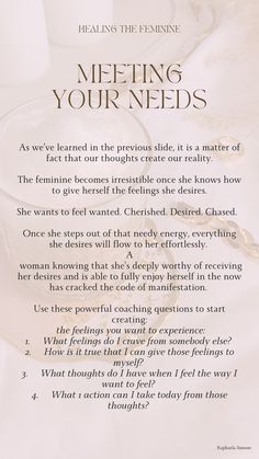 Once you start embracing and living in your feminine energy, your life will shift. Allowing the universe and god to align my desires perfectly. I'm telling you my dear, the universe wants to spoil you so good... and once you start knowing that you have everything that you need, greatness starts pouring into your life. feminine radiance | feminine healing | feminine essence | femininity | feminine soul | divine feminine | femininity quotes I tantra I tantric teacher I manifestation aesthetic Femininity Quotes, Healing Feminine, Manifestation Aesthetic, Feminine Essence, Coaching Questions, Clever Captions, Clever Captions For Instagram, Feeling Wanted