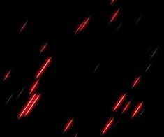 red and white lines on black background