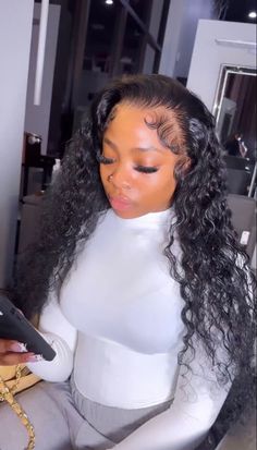 Natural Frontal Wig Install, Short Deep Wave Wig, Pretty Wig, Sleek Braided Ponytail, Future Hairstyles, 2024 Hairstyles