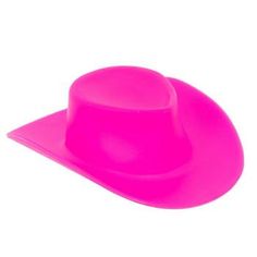 a bright pink hat on a white background