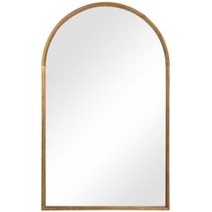 MILLIE ANTIQUE GOLD ARCHED VANITY MIRROR Arched Vanity Mirror, Metal Arch, Gold Leaf, Vanity Mirror, Antique Gold, Arch, Vanity, Mirror, Frame