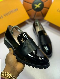 Black loafer shoes design Zapatillas Louis Vuitton, Gentleman Shoes, Classy Shoes, Black Leather Sneakers, Best Shoes For Men, Gucci Men Shoes