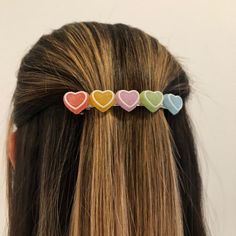 Valentines Day Faux Gummy Candy Hearts Handmade Barrette, Candy Heart Hair Clip, Valentines Day Hair Accessory - Etsy Valentines Day Hair, Candy Hearts, Heart Candy, Gummy Candy, Antique Books