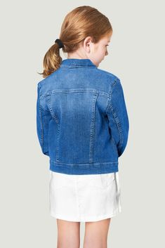 Jeans jacket editable mockup, fashion & apparel | premium image by rawpixel.com / ploypalyn Clothes Skirt, Skirts For Kids, Jeans Jacket, Denim Jackets