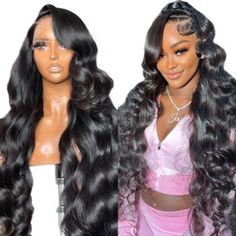 30+ Different Trending Wig hairstyles That Turn Heads 2023 Body Wave Lace Front Wigs, Brazilian Hair Wigs, Wig Lace, Best Wigs