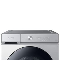 the front view of a samsung washing machine