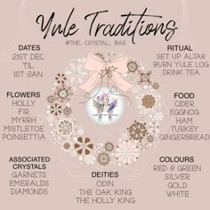 Gaelic Wit on Instagram: "Yule traditions ♡♡ Post by @the_crystal_bar #yule #yuleball #wintersolstice #wintersolstice2022 #solstice #yuledecorations #spells #witchy #witchlife #witchtips #crystals #witchylife #candlemagick #witchtip #witchytips #witchytip #crystalmagic #crystalwitch #crystalhealing #crystalhealing #crystalvibes #crystalenergy #crystalcollection #manifestation #manifest #manifestation" Banish Evil Spirits, Holly King, Solstice Celebration, Start Of Winter