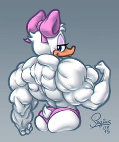 an image of a cartoon character with muscles