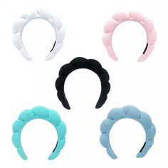 Sponge Hairband Terry Towel Headband Spa Headband For WashingFace Yoga Sweatband Skin Care Headband, Towel Headband, Skincare Headband, Face Sponge, Washing Face, Spa Headband, Stretchy Headbands, Cute Headbands, Terry Towel