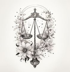 Libra Tattoo - The Art of Balance and Harmony Libra Scale Tattoo Heart And Brain, Taurus Libra Tattoo, Tree Of Life Libra Scales Tattoo, Libra Scale Tattoo Design, Balance Tatoos Ideas, Libra Hand Tattoos For Women, Libra Scale Tattoo Women, Libra Scales Tattoo, Balance Tattoos