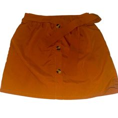 Never Worn. Smoke & Pet Free Home! Shein Bottoms, Autumn Skirt, Girls Fall, Fall Skirts, Girl Falling, Fall Autumn, Kids Bottoms, Burnt Orange, Color Orange