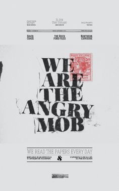 we are the angry mob website