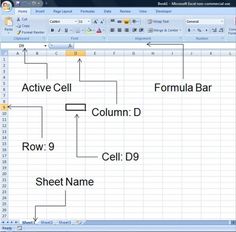 a computer screen with an excel chart and numbers on the bottom right corner, along with arrows pointing to each other