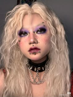 Pretty Goth Makeup, Goth Makeup Looks, Bold Makeup Looks