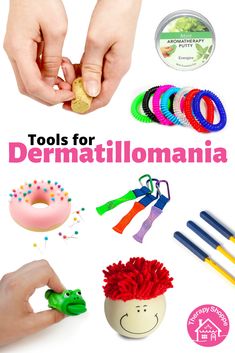 tools for dermattillomania are shown in this book, with the title'tools for dermattillomania '