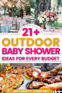 outdoor baby shower ideas for every budget