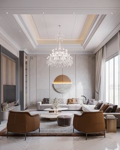 #interiordesign #livingroomdesign #design #architect Drawing Room False Ceiling Design, False Ceiling Design Luxury, Ceiling Design Luxury, Room False Ceiling Design, Room False Ceiling, Drawing Rooms, Home Door Design, Luxury Living Room Design