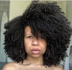 Coily Natural Hair, Big Natural Hair, Straightening Natural Hair, Hairstyle Inspo, Black Women Makeup, Women Makeup, Au Naturale, Hair Density