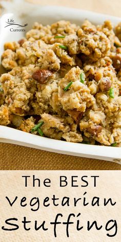 the best vegetarian stuffing recipe ever