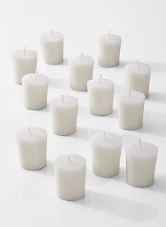 White 15-Hour Votive White Votive Candles, Bulk Candles, Glass Votive Holders, Love Candles, Tea Light Holders, Wood Vase, Metal Vase, Glass Votive, Floral Supplies